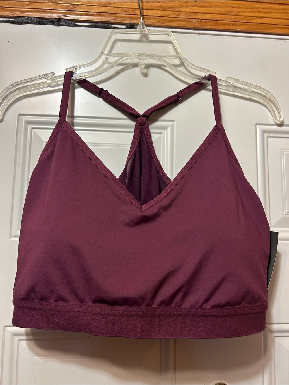 Women's V-Neck‎ Sports Bra - XXL NWT